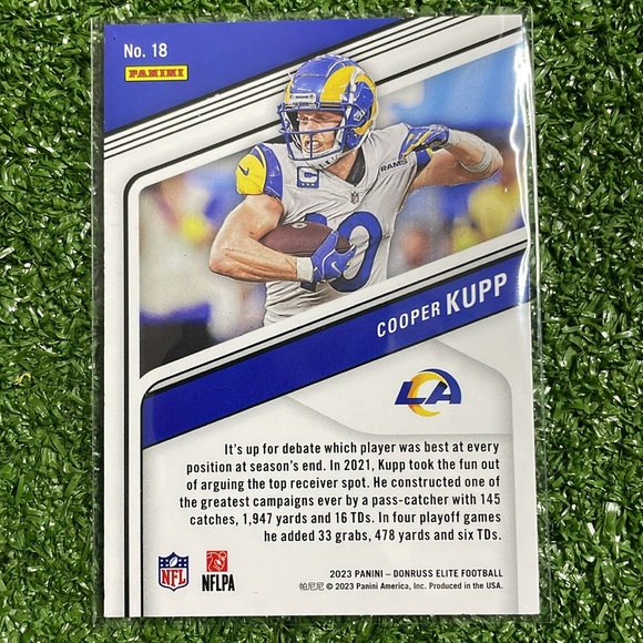 32. Los Angeles Rams Lof of 4 Cooper Kupp Trading Cards 🏈 - Picture 8 of 9